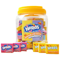 NeRds 水果糖 草莓+檸檬櫻桃味 50入, 700g, 1罐