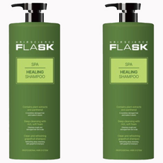 플라스크 스파 힐링 샴푸, 1.5kg, 2개