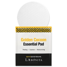 라보니따 골든코쿤 패드 40매 묶음/ 낱장포장/ 초간편 필링 + 에센스 + 영양 패드/ 여행용 스킨패드/에센셜 패드/ AHA BHA 각질 클렌징, 40개, 4g