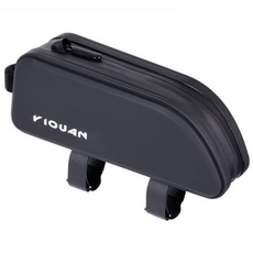 블루웨이브 자전거 탑튜브 방수 가방 사이클링 프레임가방, 블랙