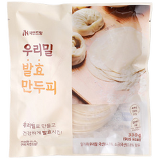 자연드림 우리밀 발효만두피, 1개, 330g