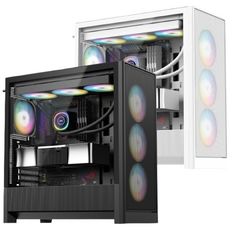 메이드시스템 게이밍PC 풀세트 조립PC 아이온2 붉은사막 게임용 컴퓨터 본체 롤 발로란트 피파 배그 배틀그라운드 디아블로 데스크탑 고사양PC, 500GB, 16GB, 프리도스, 지포스 RTX 5060, AMD 7500F 게이밍추천 CD01 블랙