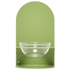 마블홀릭 슬림 리프트 펫 테이블 강아지 고양이 밥그릇 애견 물그릇 식기, 1개, 그린, 스몰