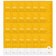 씽크라이크펫 강아지화식 자연식 사료 50g, 오리, 24개