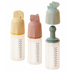 이크 실리콘 20CC 쪽쪽이 투약병 3P 물약병 검정눈금, 1세트