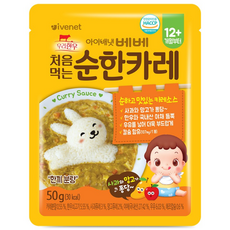 아이배냇 베베 처음먹는 순한 소스, 50g, 1개, 카레