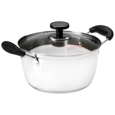 키친아트 3중바닥 스테인레스 냄비 사은품증정, 양수 18cm, 1개