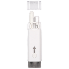 온트리 컴퓨터 휴대폰 만능 청소 브러시 세트, 화이트, 1세트