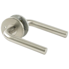 100% 고급 스텐304 방문손잡이 도어락 녹 변색에강한손잡이 욕실 원룸 바닷가 적합, 스텐304(일자), 1개