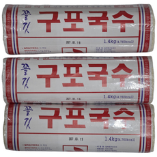 밀락원 구포국수, 1.4kg, 3개