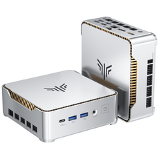 미니 PC AMD Ryzen R2544 소형 데스크탑 본체 윈도우11 프로, P2, WIN11 Pro, 512GB, 16GB, 은빛