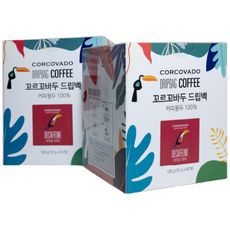 [ 1+1 ] 맛있는 12g 프리미엄 커피 100% 아라비카 원두 꼬르꼬바두 디카페인 드립백, 2개, 10개입