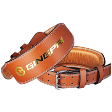 SL테크 리프팅 헬스벨트 리프팅 허리보호대 웨이트 가죽 레더 복대, 2개, 브라운/브라운