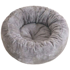 제이_ 부드럽고 푹신한 강아지 고양이 반려동물 애견 방석 둥지 보금자리 집, 1개, 그레이