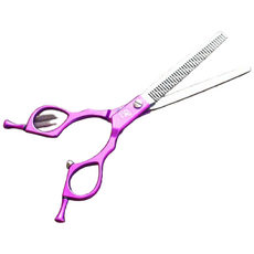 리케이 반려동물 40방 칼라 숱가위 V-AL40, 1개