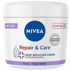 니베아 리페어 앤 케어 크림 400ml 1개, 400g