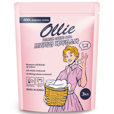 올리 프리미엄 베이킹소다 청소 세정 탈취 대용량 국내제조, 1개, 3kg