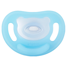 더블하트 Soft Buddy 노리개 젖꼭지, S(0~3개월), 블루, 1개