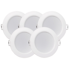 오스람 다운라이트 3인치 8W, 전구색(노란빛), 5개