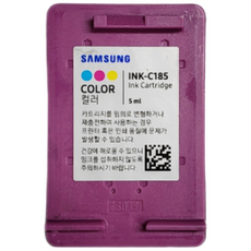 INK-M185 검정 INK-C185 컬러 SL-J1680 J1683 J1685 리필재생, C185컬러, 1개
