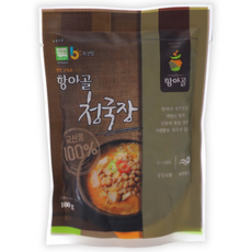 항아골 청국장 100g씩 소포장 국산콩 100% 자연발효 청국장, 100g, 20개