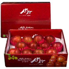 [알뜰] 저탄소 gap인증 사과세트2호 3kg(11~12입)/BFK, 1개