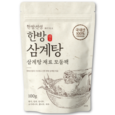 한방선생 삼계탕 재료, 100g, 1개