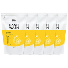 미스터제타 포밍 핸드워시 리필, 리필 시트러스, 300ml, 5개
