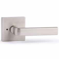 100% (주)정화테크 KS인증 항균 방문손잡이 도어락 고급사각 변색없는 니켈도금 시공편리, JH2600GR, 1개