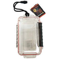 텍틱스 투명 방수 하드 케이스 공구 부품함 부품 정리함 파우치, 1개