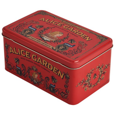 모스가든1919 사각 틴 케이스 (3type), 1개, 앨리스가든