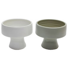 코리아꽃자재 도자기수반1(15.5cm*13cm), 옥색