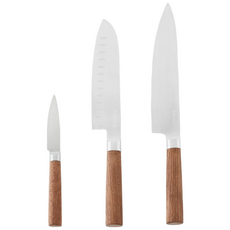 한샘 우드핸들 칼 3종 식도 식칼 과일칼 주방 부엌칼, 과도, 1개