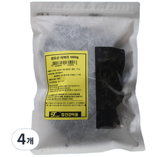 완도 미역귀 효능 후코이단 말린 미역귀 간식, 4개, 100g