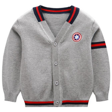 루비키즈 남아 스타 니트 가디건 D104