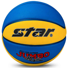 장군스포츠 스타 농구공 점보 매직 실내외 입문용, 1개