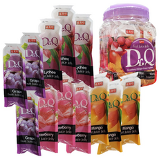 대만 닥터큐 과즙젤리 / 네가지맛 포도 딸기 망고 짜먹는 젤리 코스트코, 60g, 12개