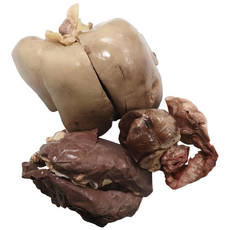 국내산 냉장 돼지내장 모둠 2kg 이상 (간 허파 염통 울대), 1개