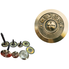 측량기준점 라인마크 60파이 80파이 100파이 표시핀, 1개, 측랑기준점 60파이