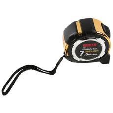 BESTO 베스토 고무그립 양면 자동줄자 G25-75J 폭25MM 길이 7.5M 자석후크 가정용 전문가용 마그네틱, 1개