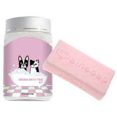 ainsoap 寵物玫瑰洗澡香皂, 1套