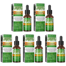 [품질보증] 로즈마리 오일 승급하다/100% 모발 성장, 5개, 30ml