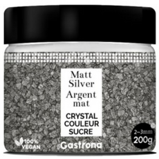 슈가 크리스탈 / 골든 옐로우 (2mm) / 컬러슈가, 매트 실버, 1개, 200g