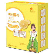 에센스네이쳐 에센유자 밴드형 발패치, 20개입, 1개