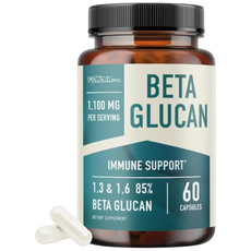 베타글루칸 1.3D 1.6D 1100mg 60베지캡슐 1개월분, 60정, 1개