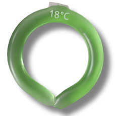 와이케이 여름 타파 아이스 쿨링 넥밴드 2세대, 그린, 1개