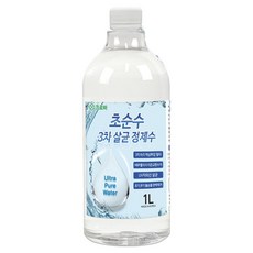 크로바 초순수 3차 살균 정제수 1L 묶음 반도체 UV살균 지게차배터리 가습기 증류수 의료용 산업용 가정용, 5개