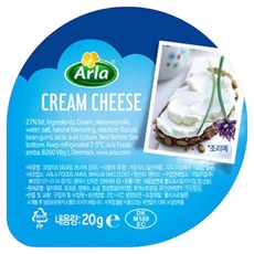 Arla 알라크림치즈 포션 20g x 4개