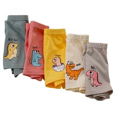 [빌도르] 베비뇽 5매 남아 드로즈 사각 아동 키즈 어린이 팬티 세트