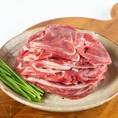 녹색흑염소 국내산 흑염소고기 불고기 (슬라이스) 500g, 1개